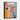 Radiant Canine Carnival of Colors Framed Canvas (Black) / 11 x 14
