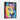 Colorful Dreams of a Surrealist Canine Framed Canvas (Black) / 24 x 32
