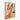 Abstract Cubist Geometric Fox Portrait Canvas Wrap / 18 x 24