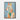 Geometric Canine Contemplation Canvas Framed Canvas (Black) / 32 x 48