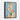 Geometric Canine Contemplation Canvas Framed Canvas (Black) / 24 x 32