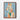 Geometric Canine Contemplation Canvas Framed Canvas (Walnut) / 30 x 40