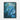 Majestic Blue Seahorse in Dreamy Depths Framed Canvas (Black) / 18 x 24