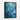 Majestic Blue Seahorse in Dreamy Depths Framed Canvas (Black) / 24 x 32