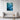 Majestic Blue Seahorse in Dreamy Depths Canvas Wrap / 30 x 40