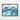 Oceanic Dance: Dolphins in Azure Tides Framed Canvas (Black) / 40 x 30