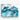 Oceanic Dance: Dolphins in Azure Tides Canvas Wrap / 24 x 18