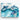 Oceanic Dance: Dolphins in Azure Tides Canvas Wrap / 14 x 11