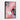 Flight of Colors: Butterfly Amid Abstract Swirls Framed Canvas (Walnut) / 32 x 48