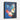 Vibrant Metamorphosis Abstract Butterfly Framed Canvas (Black) / 16 x 20