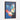 Vibrant Metamorphosis Abstract Butterfly Framed Canvas (Walnut) / 32 x 48