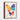 Whimsical Dances of Colorful Butterflies Framed Canvas (Walnut) / 8 x 10
