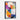 Dynamic Geometric Abstraction in Color Framed Canvas (Black) / 20 x 30