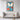 Whimsical Butterfly Dance in Blue Framed Canvas (Walnut) / 32 x 48