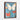 Whimsical Butterfly Dance in Blue Framed Canvas (Walnut) / 30 x 40