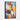 Vibrant Geometric Symphony on Canvas Framed Canvas (Black) / 20 x 30