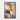 Vibrant Geometric Symphony on Canvas Framed Canvas (Black) / 20 x 30