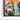 Butterfly Whispers Among Floral Hues Framed Canvas (Black) / 24 x 32
