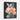 Vivid Butterflies on Blossoming Colors Framed Canvas (Black) / 8 x 10