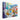 Cubist Coastal Escape with Vibrant Colors Canvas Wrap / 24 x 18