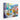 Cubist Coastal Escape with Vibrant Colors Canvas Wrap / 10 x 8