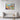 Vibrant Seaside Retreat in Colorful Strokes Framed Canvas (Black) / 48 x 32
