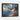 Majestic Waves Crashing at Sunset Framed Canvas (Black) / 24 x 18