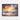 Fiery Sunset Waves at Dusk Framed Canvas (Black) / 40 x 30
