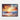 Fiery Sunset Waves at Dusk Framed Canvas (Black) / 14 x 11