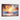 Fiery Sunset Waves at Dusk Framed Canvas (Walnut) / 48 x 32