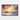 Fiery Sunset Waves at Dusk Framed Canvas (Walnut) / 48 x 32