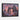 Crimson Skies at Rocky Archway Beach Framed Canvas (Black) / 40 x 30