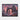 Crimson Skies at Rocky Archway Beach Framed Canvas (Black) / 14 x 11