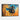 Galloping Cowboy in Sunset Hues Framed Canvas (Black) / 48 x 32