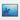 Lone Cowboy on Azure Plains Framed Canvas (Black) / 10 x 8