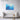 Lone Cowboy on Azure Plains Canvas Wrap / 32 x 24