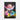 Vibrant Cowboy in Neon Hues Framed Canvas (Black) / 20 x 30
