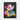 Vibrant Cowboy in Neon Hues Framed Canvas (Black) / 18 x 24