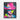 Vibrant Mystery in Pink Expressionism Framed Canvas (Black) / 18 x 24