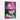Vibrant Mystery in Pink Expressionism Framed Canvas (Walnut) / 32 x 48