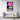 Vibrant Mystery in Pink Expressionism Canvas Wrap / 20 x 30