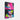 Vibrant Mystery in Pink Expressionism Canvas Wrap / 32 x 48