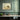 Lone Cowboy's Serene Desert Journey Framed Canvas (Black) / 14 x 11