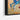 Rush of Colors: Expressionist Horse Movement Framed Canvas (Black) / 48 x 32