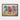 Rush of Colors: Expressionist Horse Movement Framed Canvas (Black) / 40 x 30