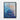 Azure Dreamscape: Ocean Rhythms in Art Framed Canvas (Black) / 18 x 24