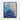 Azure Dreamscape: Ocean Rhythms in Art Framed Canvas (Black) / 11 x 14