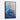 Azure Dreamscape: Ocean Rhythms in Art Framed Canvas (Walnut) / 20 x 30