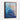 Azure Dreamscape: Ocean Rhythms in Art Framed Canvas (Walnut) / 30 x 40