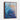 Azure Dreamscape: Ocean Rhythms in Art Framed Canvas (Walnut) / 16 x 20